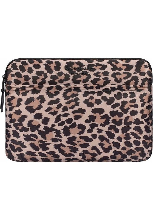 Etui Kate Kate Spade New York Puffer Sleeve do MacBook Pro 14" / Notebook 14" (Classic Leopard)