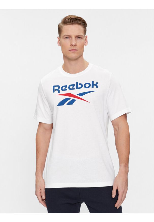 Reebok T-Shirt IM1619 Biały. Kolor: biały. Materiał: bawełna