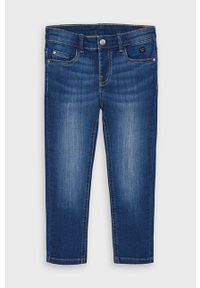 Mayoral - Jeansy dziecięce Basico 98-134 cm. Kolor: niebieski. Materiał: jeans #1