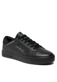 Calvin Klein Jeans Sneakersy Classic Cupsole Low Laceup Lth YM0YM00864 Czarny. Kolor: czarny #3