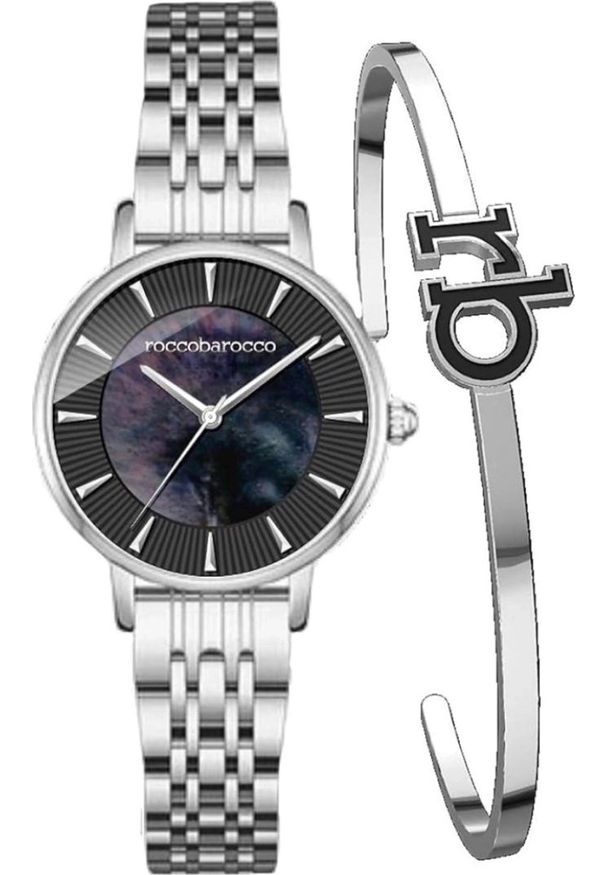 Zegarek RoccoBarocco ZEGAREK DAMSKI ROCCOBAROCCO BOXSET RB.4659L-05M(zo506e) NoSize