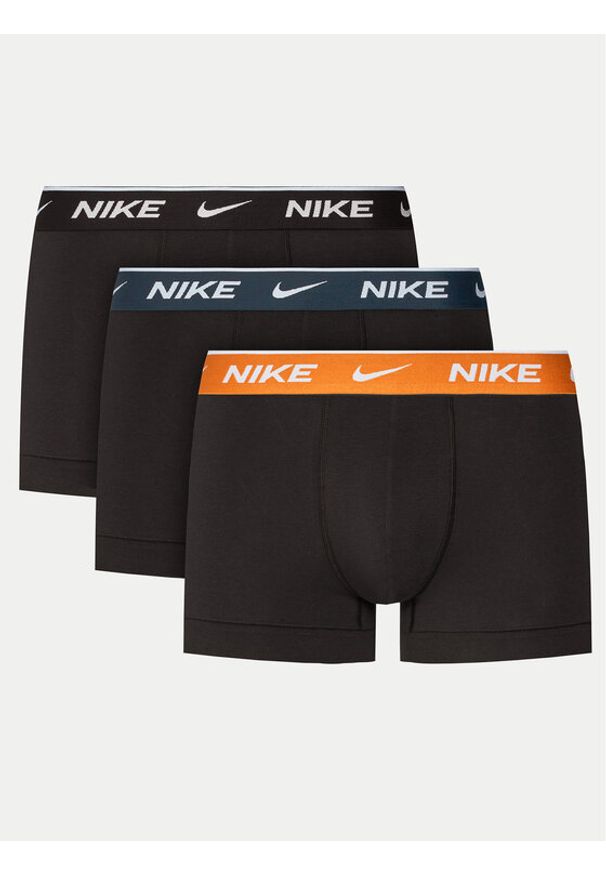 Nike Komplet 3 par bokserek Trunk 0000KE1008 Czarny. Kolor: czarny. Materiał: bawełna