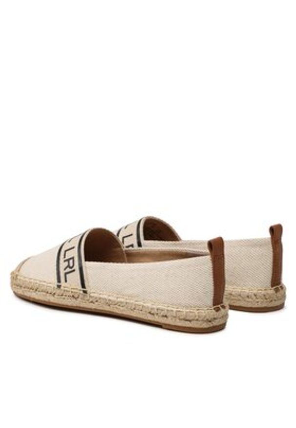 Lauren Ralph Lauren Espadryle Caylee III 802891447001 Beżowy. Kolor: beżowy. Materiał: materiał