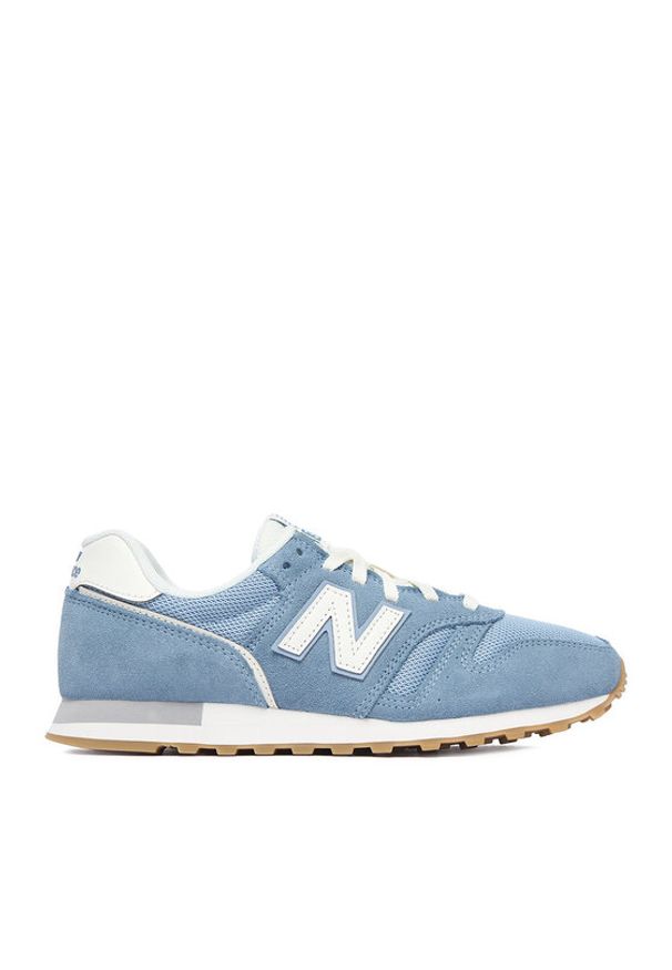 New Balance Sneakersy C-W3737AZ Niebieski jasny. Kolor: niebieski. Materiał: skóra, zamsz
