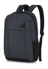 Ochnik - Szary jednokomorowy plecak męski. Kolor: szary. Materiał: nylon #3
