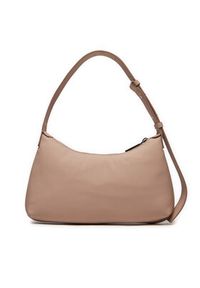 Calvin Klein Torebka Calvin Soft Shoulder Bag K60K612156 Beżowy. Kolor: beżowy