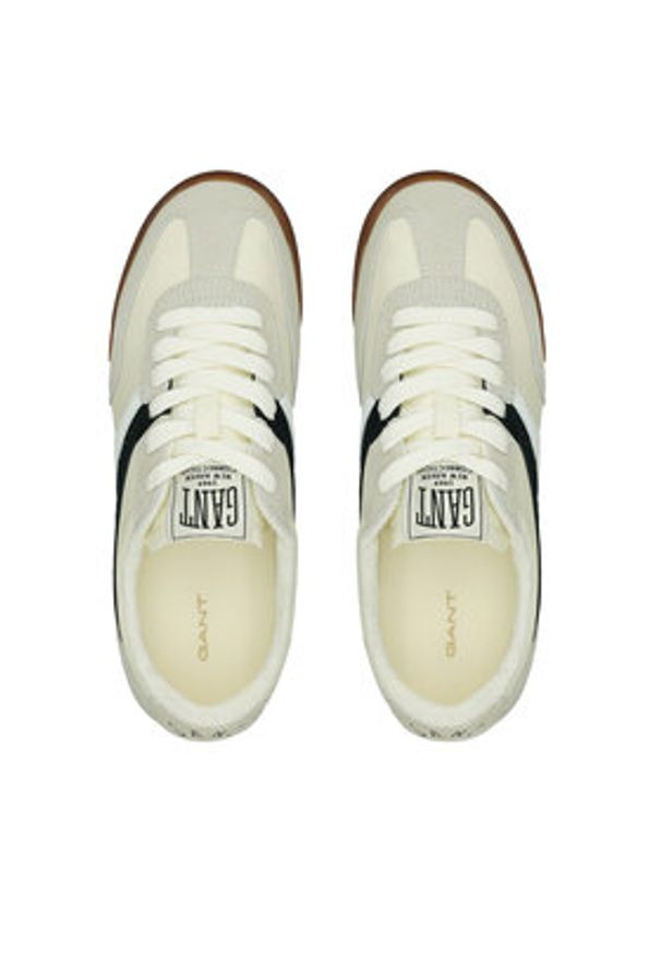 GANT - Gant Sneakersy 30533844 Beżowy. Kolor: beżowy. Materiał: skóra