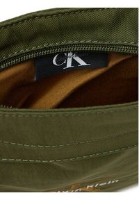 Calvin Klein Saszetka Bold Flatpack LV04D3178G Zielony. Kolor: zielony. Materiał: materiał #6
