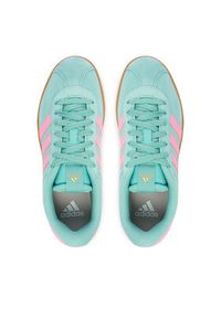 Adidas - adidas Sneakersy Vl Court 3.0 IH6518 Turkusowy. Kolor: turkusowy. Materiał: skóra, zamsz #4