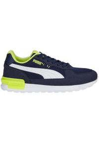 Puma - Buty Treningowe Graviton Dla Dzieci. Kolor: niebieski. Sport: turystyka piesza