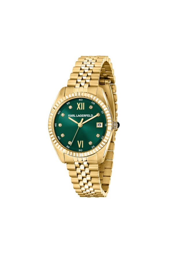 Karl Lagerfeld - KARL LAGERFELD Zegarek R0553108502 Złoty. Kolor: złoty
