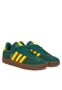 Adidas - adidas Sneakersy VL COURT 3.0 JP7535 Zielony. Kolor: zielony. Materiał: skóra, zamsz #6