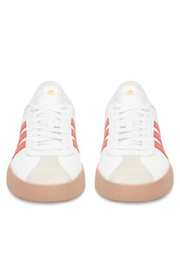 Adidas - adidas Sneakersy VL COURT 3.0 JP5346 Biały. Kolor: biały. Materiał: skóra