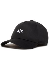 Armani Exchange Czapka z daszkiem 954112 CC571 00121 Czarny. Kolor: czarny. Materiał: materiał