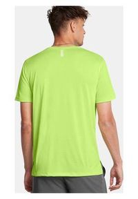 Koszulka fitness męska Under Armour t-shirt sportowy z krótkim rękawem. Kolor: zielony. Długość rękawa: krótki rękaw. Długość: krótkie. Sport: fitness