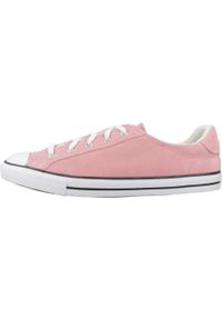 Tenisówki Converse Model Chuck Taylor All Star Dainty Lucky Ox Kolor Rose. Kolor: różowy. Materiał: tkanina, skóra