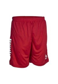 SELECT - Spodenki Dziecięce Hiszpania. Kolor: czerwony. Styl: sportowy. Sport: turystyka piesza