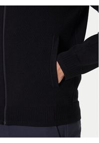 BOSS Kardigan League FZ 50547505 Czarny Regular Fit. Kolor: czarny. Materiał: wiskoza #4