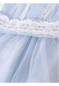 Abel & Lula Sukienka elegancka 5029 Błękitny Regular Fit. Kolor: niebieski. Materiał: syntetyk. Styl: elegancki #3