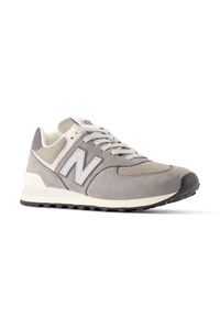 Buty unisex New Balance U574SNV – szare. Kolor: szary. Materiał: zamsz, guma, materiał, syntetyk. Szerokość cholewki: normalna. Model: New Balance 574 #4