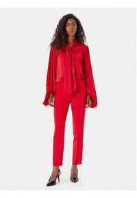Rinascimento Chinosy CFC0125410003 Czerwony Skinny Fit. Kolor: czerwony. Materiał: syntetyk #5