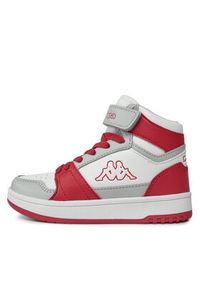 Kappa Sneakersy Logo Basil Md Ev Kid 321F4UW Biały. Kolor: biały #3