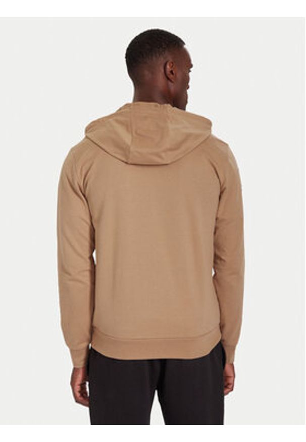 EA7 Emporio Armani Bluza 7M000568 AF13512 U6171 Beżowy Regular Fit. Kolor: beżowy. Materiał: bawełna