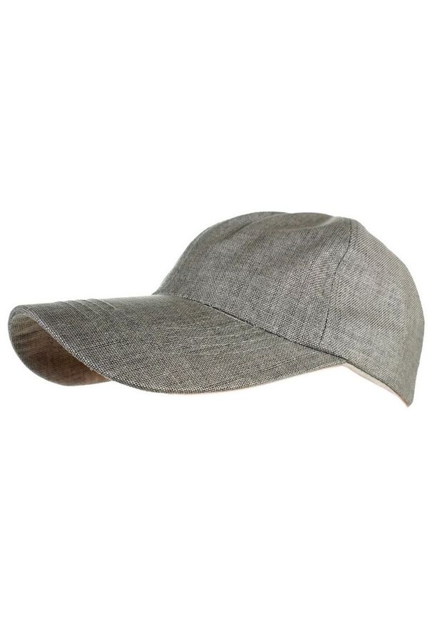 Pako Jeans - Beżowa Męska Czapka z Daszkiem -PAKO JEANS- Regulowane Zapięcie. Kolor: wielokolorowy, brązowy, beżowy. Materiał: bawełna, poliester. Sezon: lato