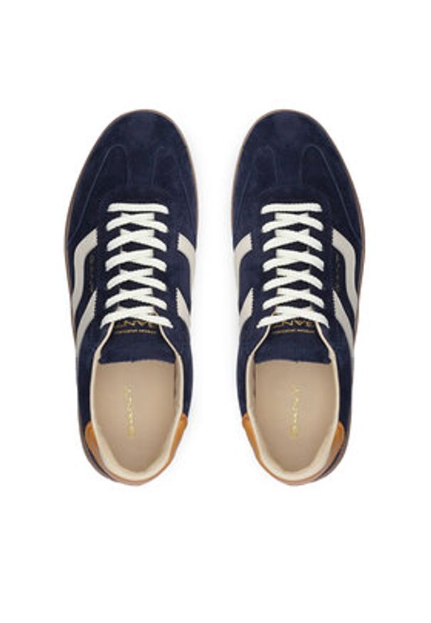 GANT - Gant Sneakersy 32633206 Granatowy. Kolor: niebieski. Materiał: skóra, zamsz