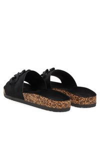 DeeZee Klapki WSLS19-20 Czarny. Kolor: czarny. Materiał: materiał #4