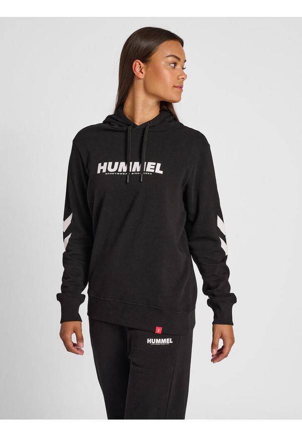 Bluza z kapturem Hummel Legacy Logo. Typ kołnierza: kaptur. Kolor: czarny