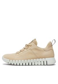 ecco - ECCO Sneakersy Gruuv M Sneaker Lea 52520451728 Beżowy. Kolor: beżowy #2