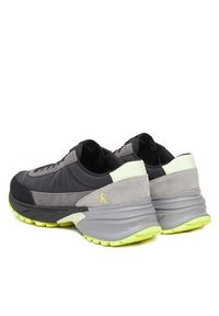 Calvin Klein Jeans Sneakersy Hike Runner Casual Ny-Su YM0YM01292 Czarny. Okazja: na co dzień. Kolor: czarny. Materiał: skóra #5