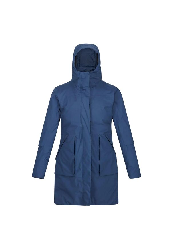 Regatta - Parka Damska Wodoodporne Yewbank II. Kolor: szary, niebieski, wielokolorowy. Sezon: zima. Sport: narciarstwo, turystyka piesza