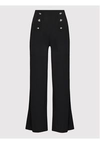 Lauren Ralph Lauren Spodnie materiałowe Str 200807573002 Czarny Regular Fit. Kolor: czarny. Materiał: syntetyk