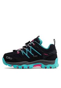 CMP Trekkingi Kids Rigel Low Trekking Shoes Wp 3Q13244 Granatowy. Kolor: niebieski. Materiał: zamsz, skóra. Sport: turystyka piesza