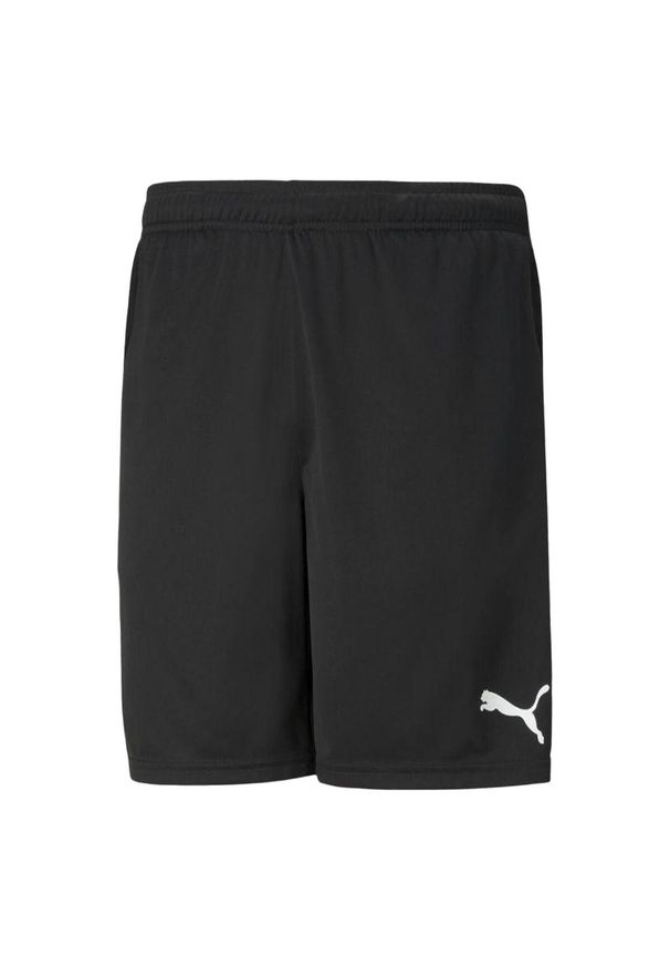 Puma - Męskie Treningowe Spodenki Piłkarskie. Kolor: czarny. Sport: piłka nożna
