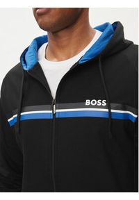 BOSS - Boss Bluza Authentic 50515138 Czarny Regular Fit. Kolor: czarny. Materiał: bawełna