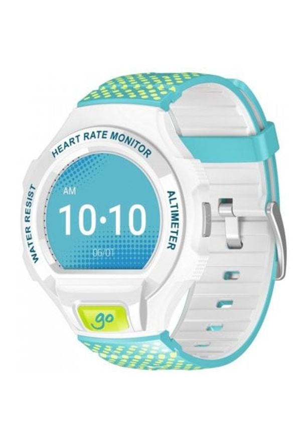 Smartwatch ALCATEL OneTouch Go Watch Biało-zielony. Rodzaj zegarka: smartwatch. Kolor: biały, zielony, wielokolorowy