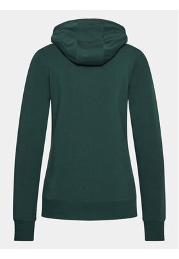 Viking Bluza Bamboo Panaka Hoodie Lady 730/25/8883 Zielony Regular Fit. Kolor: zielony. Materiał: syntetyk