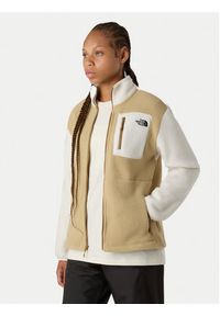 The North Face Polar Yumiori NF0A8E88 Beżowy Regular Fit. Kolor: beżowy. Materiał: syntetyk #6