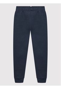 Le Coq Sportif Spodnie dresowe 2210491 Granatowy Slim Fit. Kolor: niebieski. Materiał: bawełna