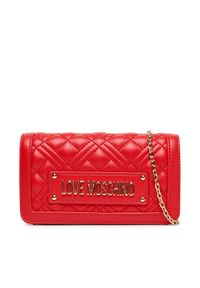 Love Moschino - LOVE MOSCHINO Torebka JC5681PP0NLA0500 Czerwony. Kolor: czerwony. Materiał: skórzane
