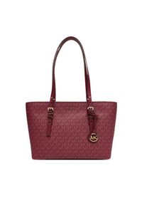 MICHAEL Michael Kors Torebka Quinn 30T5GQNT2V Bordowy. Kolor: czerwony. Materiał: skórzane