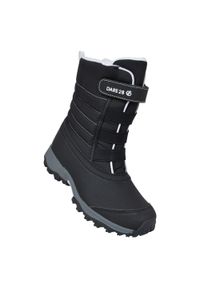 DARE 2B - Dziecięce buty turystyczne ocieplane śniegowce Skiway Jnr II. Okazja: na spacer. Kolor: szary, brązowy, wielokolorowy. Materiał: poliester. Sezon: zima. Sport: turystyka piesza #1