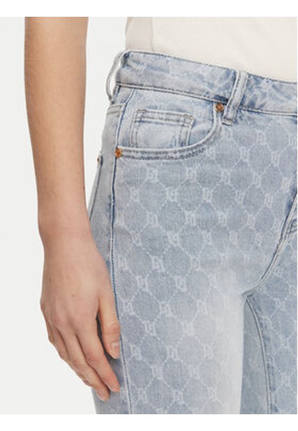 Gaudi Jeansy 511BD26008 Niebieski Straight Fit. Kolor: niebieski