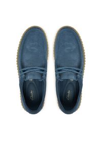 Clarks Półbuty Torhill Lo 26184695 Niebieski. Kolor: niebieski. Materiał: zamsz, skóra #7