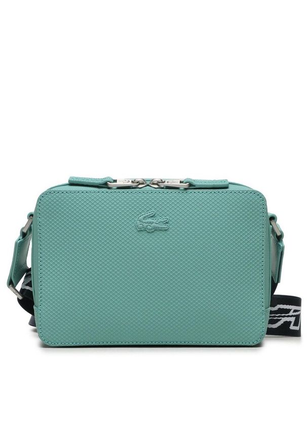 Torebka Lacoste. Kolor: turkusowy