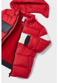 Mayoral kurtka dziecięca kolor czerwony. Typ kołnierza: kaptur. Kolor: czerwony #2