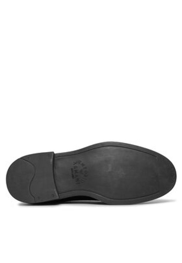 Emporio Armani Półbuty X4C653 XF583 00002 Czarny. Kolor: czarny. Materiał: skóra
